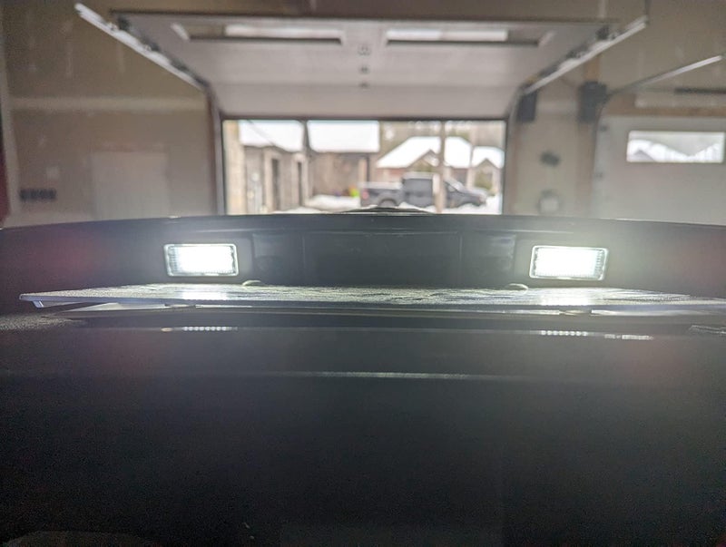 Gempro مجموعة مصابيح لوحة الترخيص LED من جيمبرو لمصابيح العلامة الخلفية لسيارات بي إم دبليو 1 3 5 سلسلة X1 X3 X5 X6 M3، 6000K أبيض زينون، 2 عبوة - Image 4
